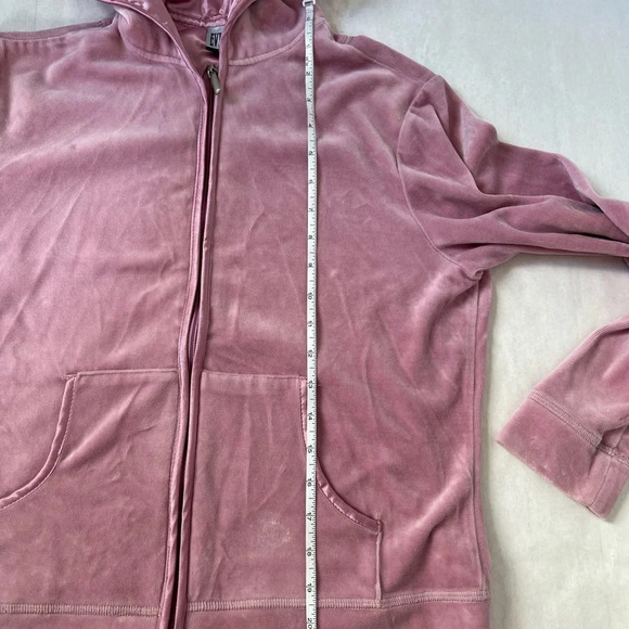 Everlast Women Zippered Velvet Long Sleeve Hoodie Size S, NWD - Picture 6 of 9